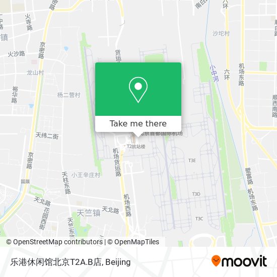 乐港休闲馆北京T2A.B店 map