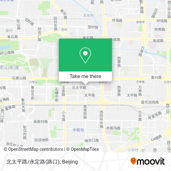 北太平路/永定路(路口) map