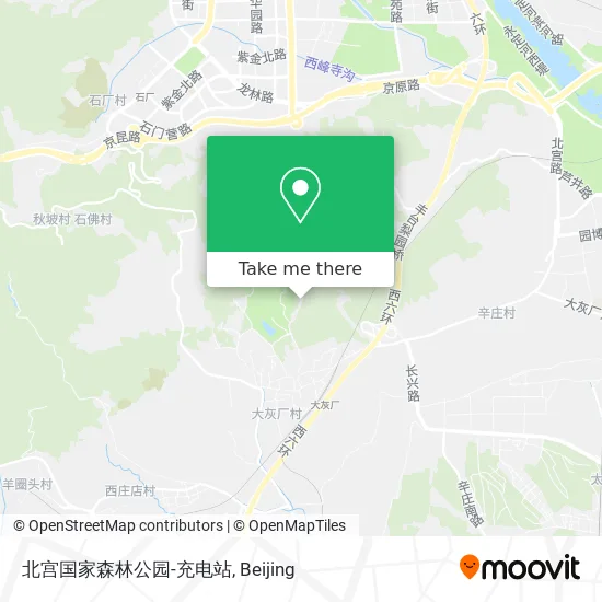 北宫国家森林公园-充电站 map