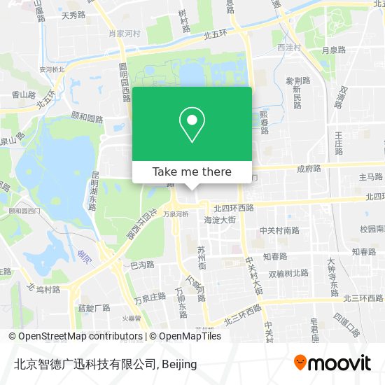 北京智德广迅科技有限公司 map