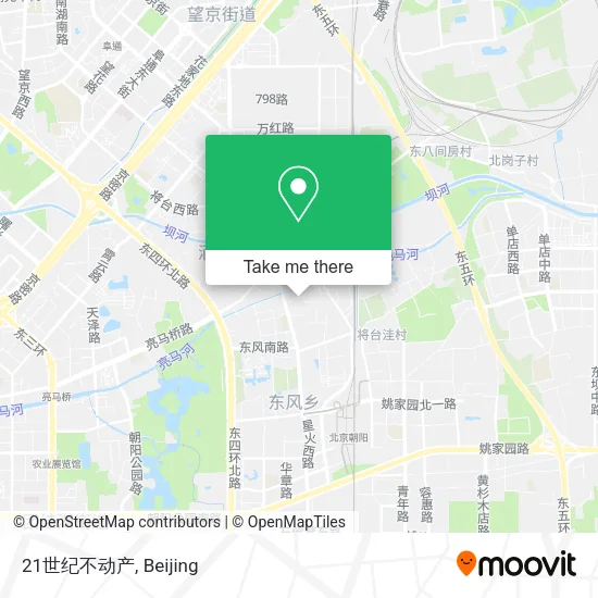 21世纪不动产 map