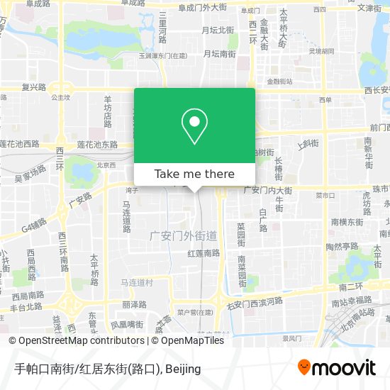 手帕口南街/红居东街(路口) map