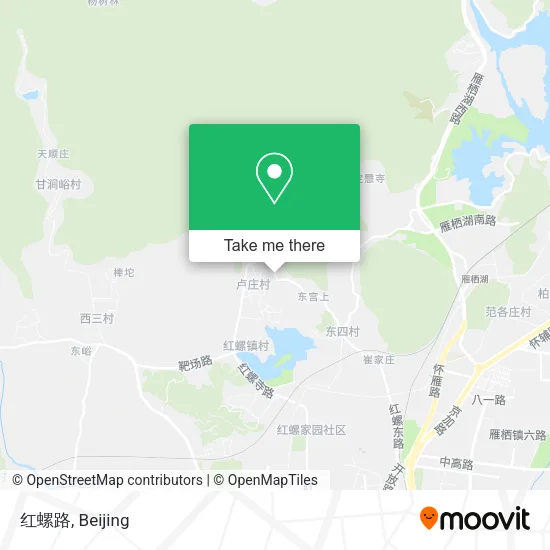 红螺路 map