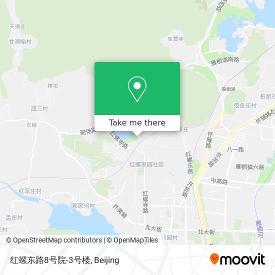 红螺东路8号院-3号楼 map