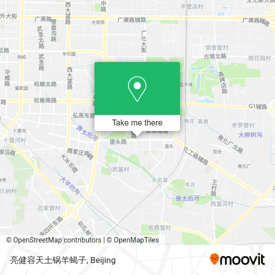 亮健容天土锅羊蝎子 map