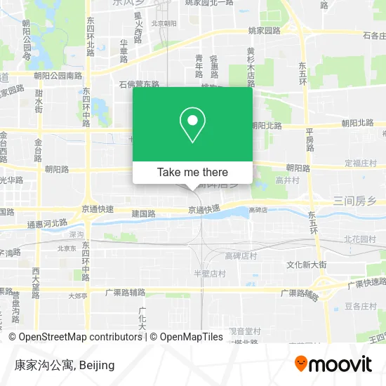 康家沟公寓 map