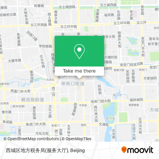 西城区地方税务局(服务大厅) map