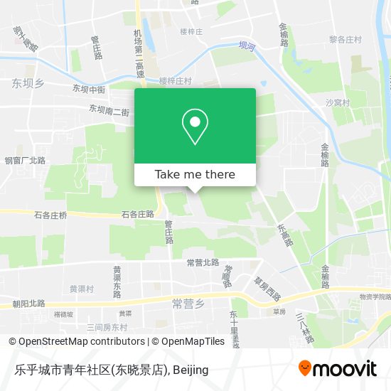 乐乎城市青年社区(东晓景店) map