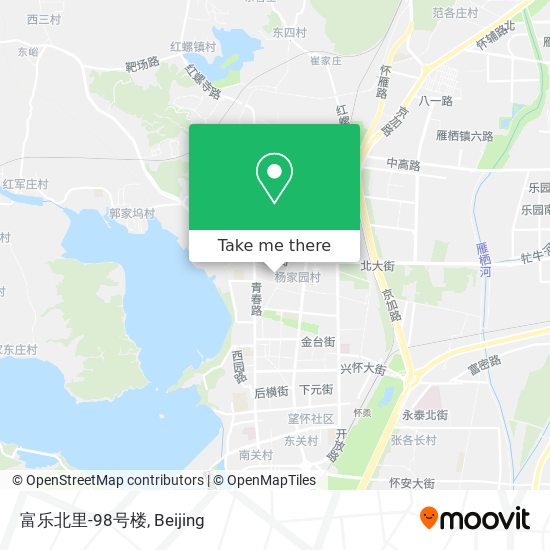 富乐北里-98号楼 map