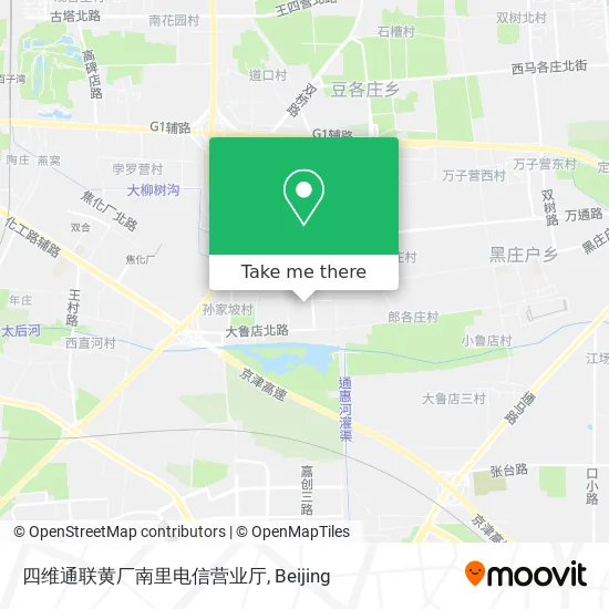 四维通联黄厂南里电信营业厅 map