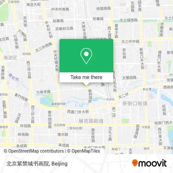 北京紫禁城书画院 map