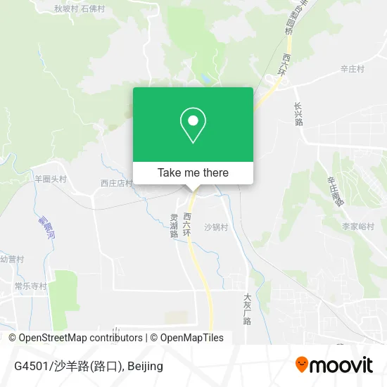 G4501/沙羊路(路口) map