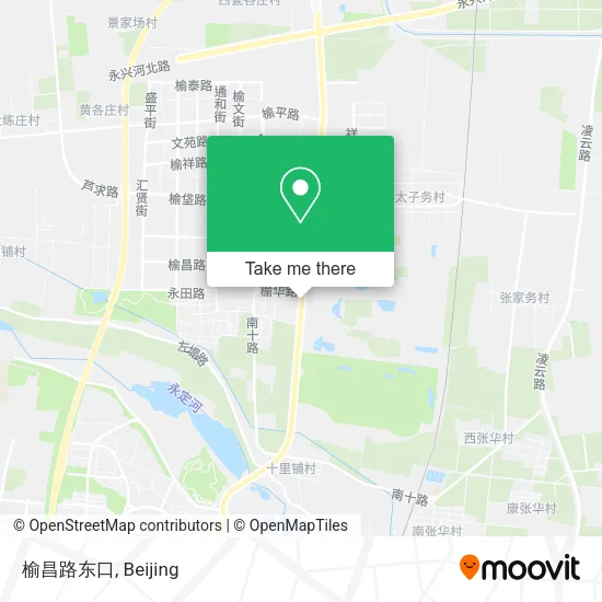 榆昌路东口 map