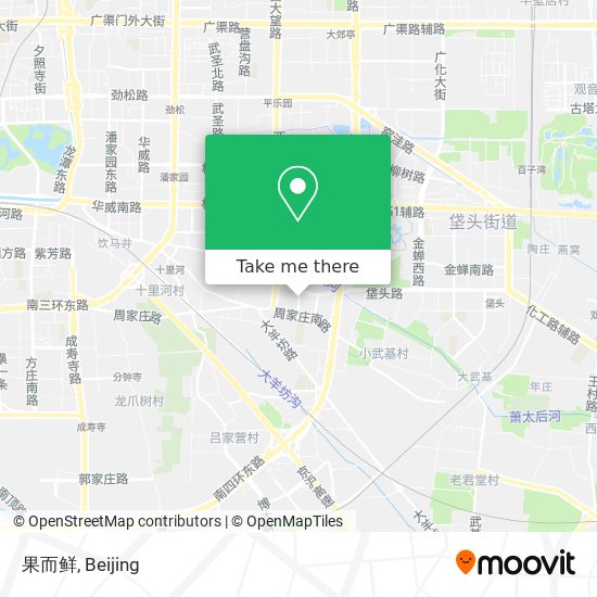 果而鲜 map