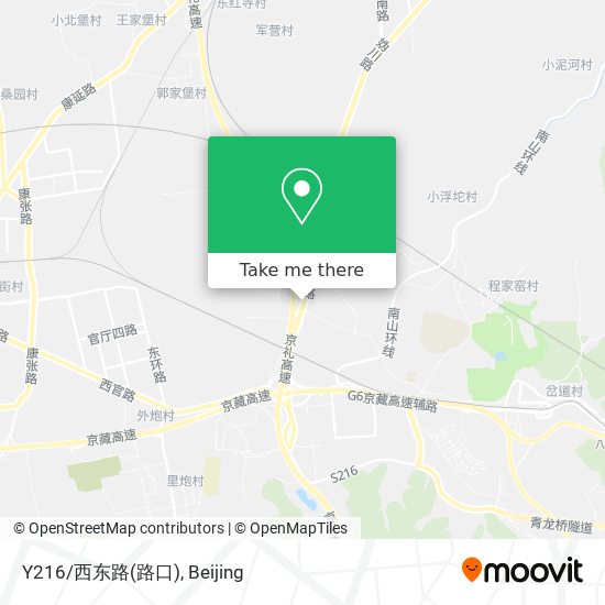 Y216/西东路(路口) map