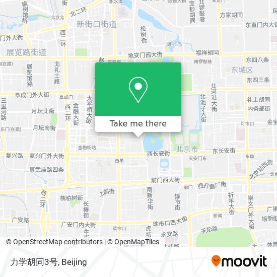 力学胡同3号 map