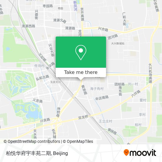 柏悦华府宇丰苑二期 map