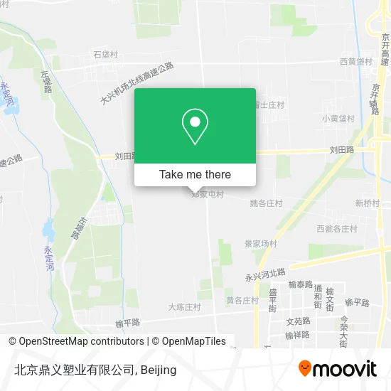 北京鼎义塑业有限公司 map