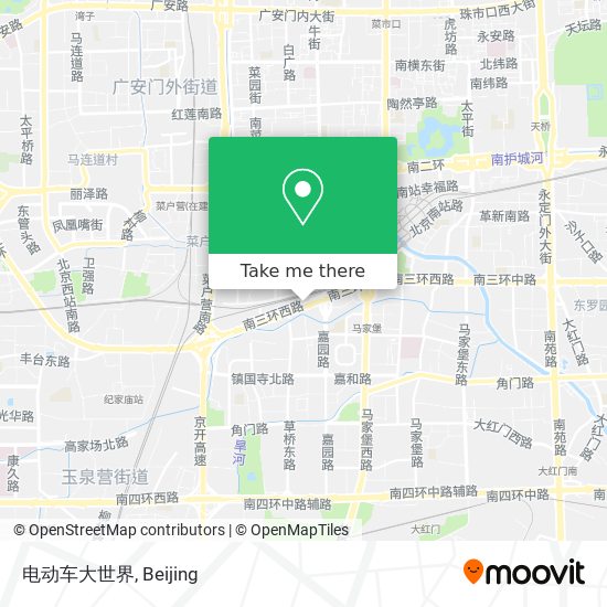 电动车大世界 map