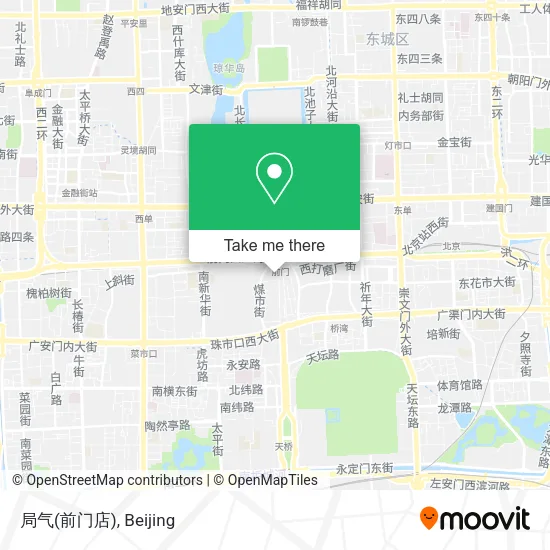 局气(前门店) map