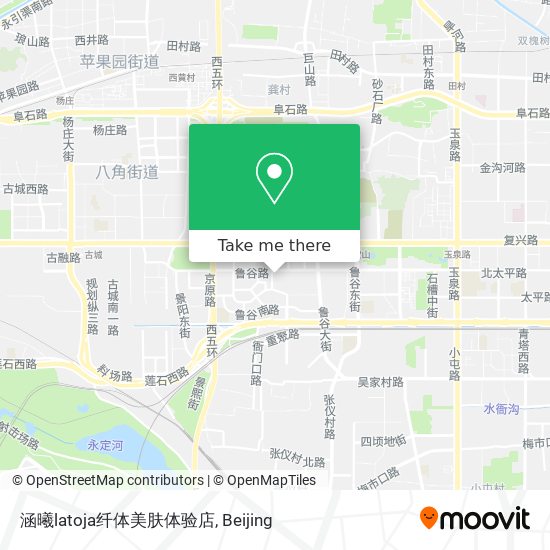 涵曦latoja纤体美肤体验店 map