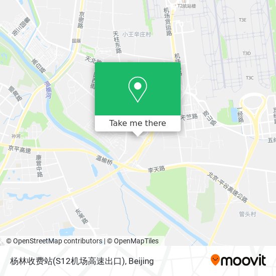 杨林收费站(S12机场高速出口) map