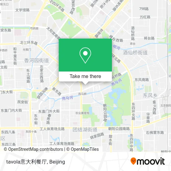 tavola意大利餐厅 map