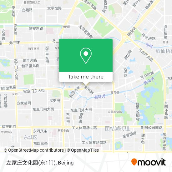 左家庄文化园(东1门) map