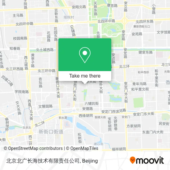 北京北广长海技术有限责任公司 map