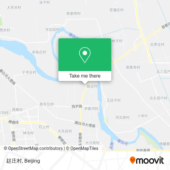 赵庄村 map