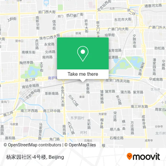 杨家园社区-4号楼 map