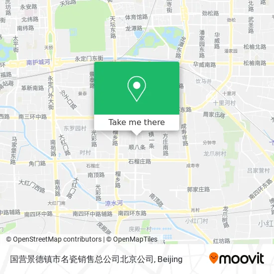 国营景德镇市名瓷销售总公司北京公司 map