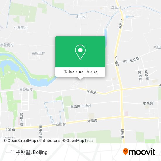 一千栋别墅 map