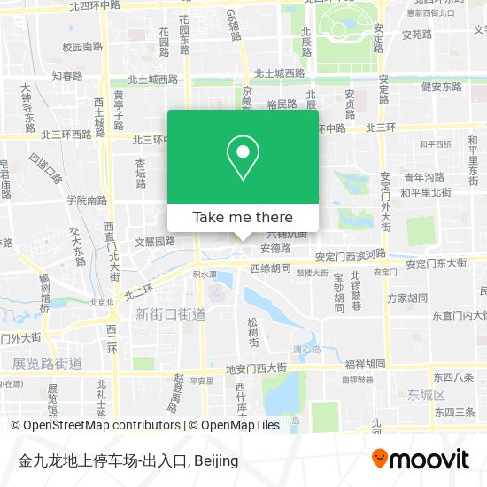 金九龙地上停车场-出入口 map