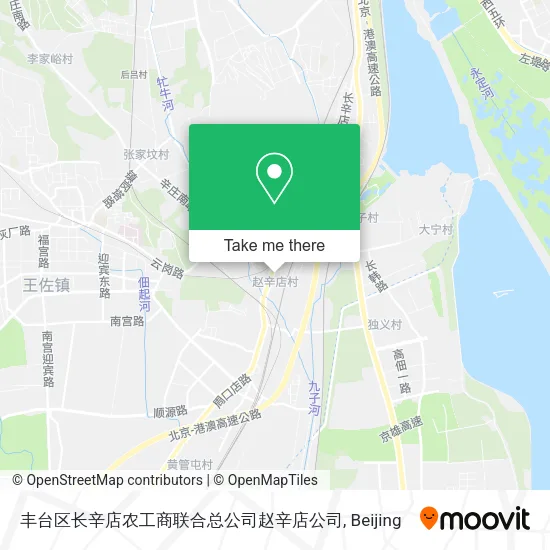 丰台区长辛店农工商联合总公司赵辛店公司 map