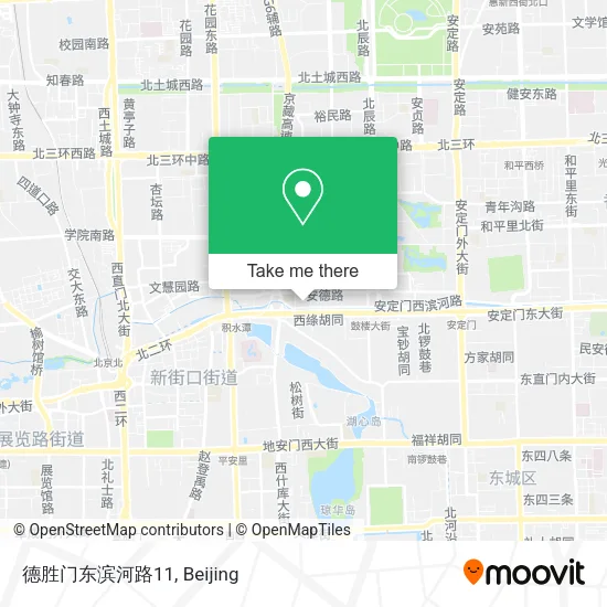 德胜门东滨河路11 map