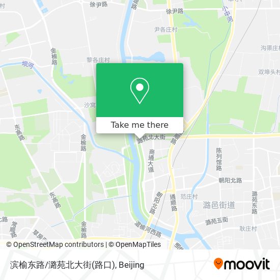滨榆东路/潞苑北大街(路口) map