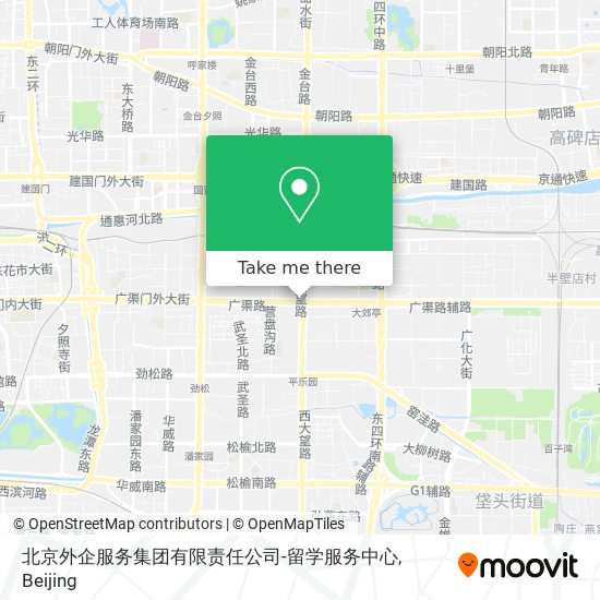 北京外企服务集团有限责任公司-留学服务中心 map