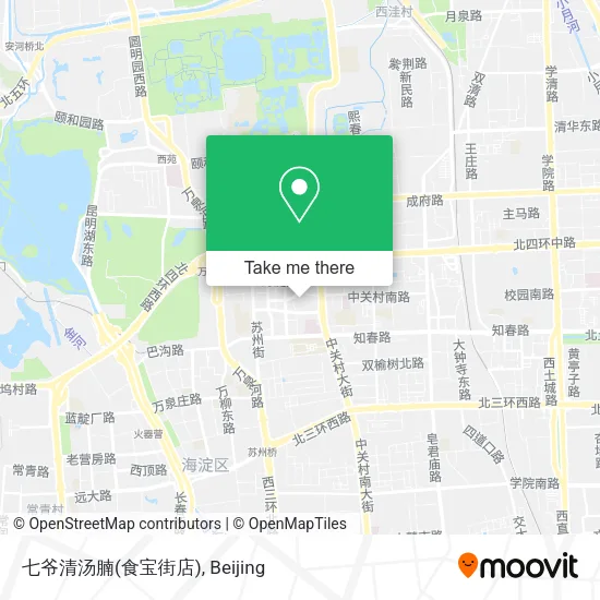 七爷清汤腩(食宝街店) map