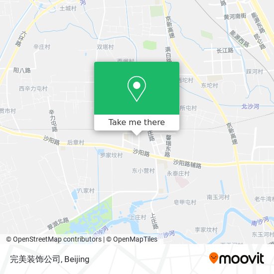 完美装饰公司 map