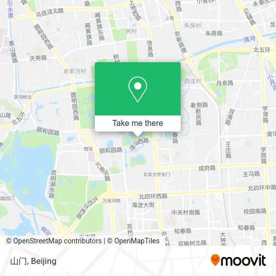 山门 map