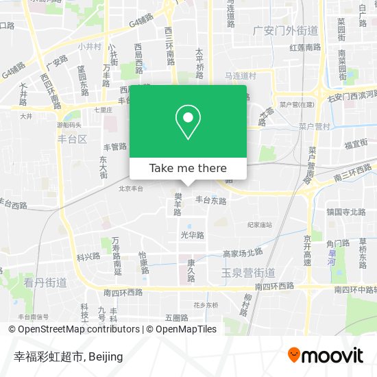 幸福彩虹超市 map