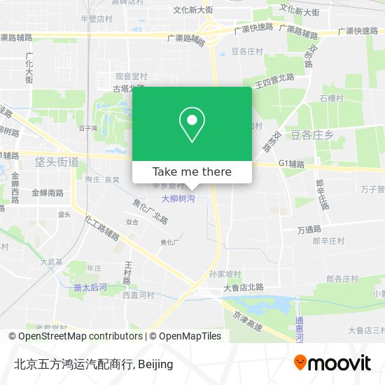 北京五方鸿运汽配商行 map