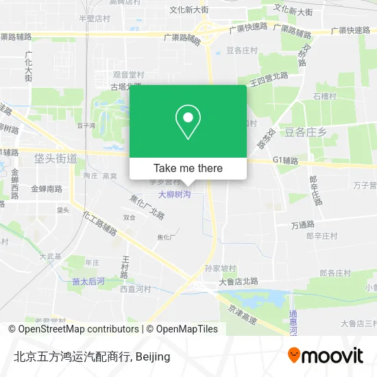 北京五方鸿运汽配商行 map