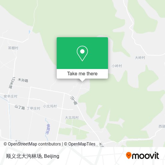 顺义北大沟林场 map