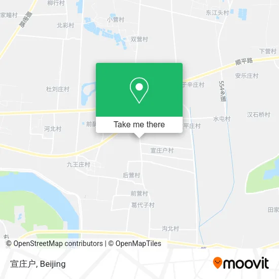 宣庄户 map