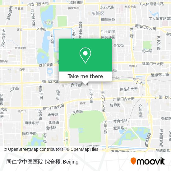 同仁堂中医医院-综合楼 map