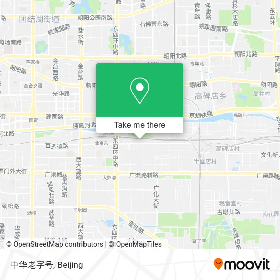 中华老字号 map