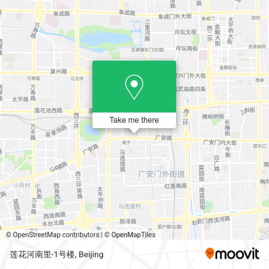 莲花河南里-1号楼 map