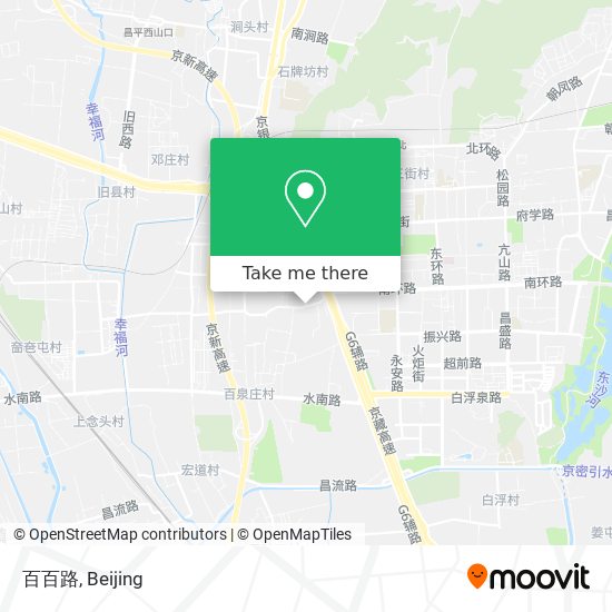 百百路 map
